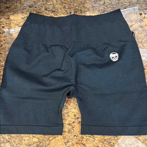 Black and Red GymReaper shorts - Picture 2 of 6